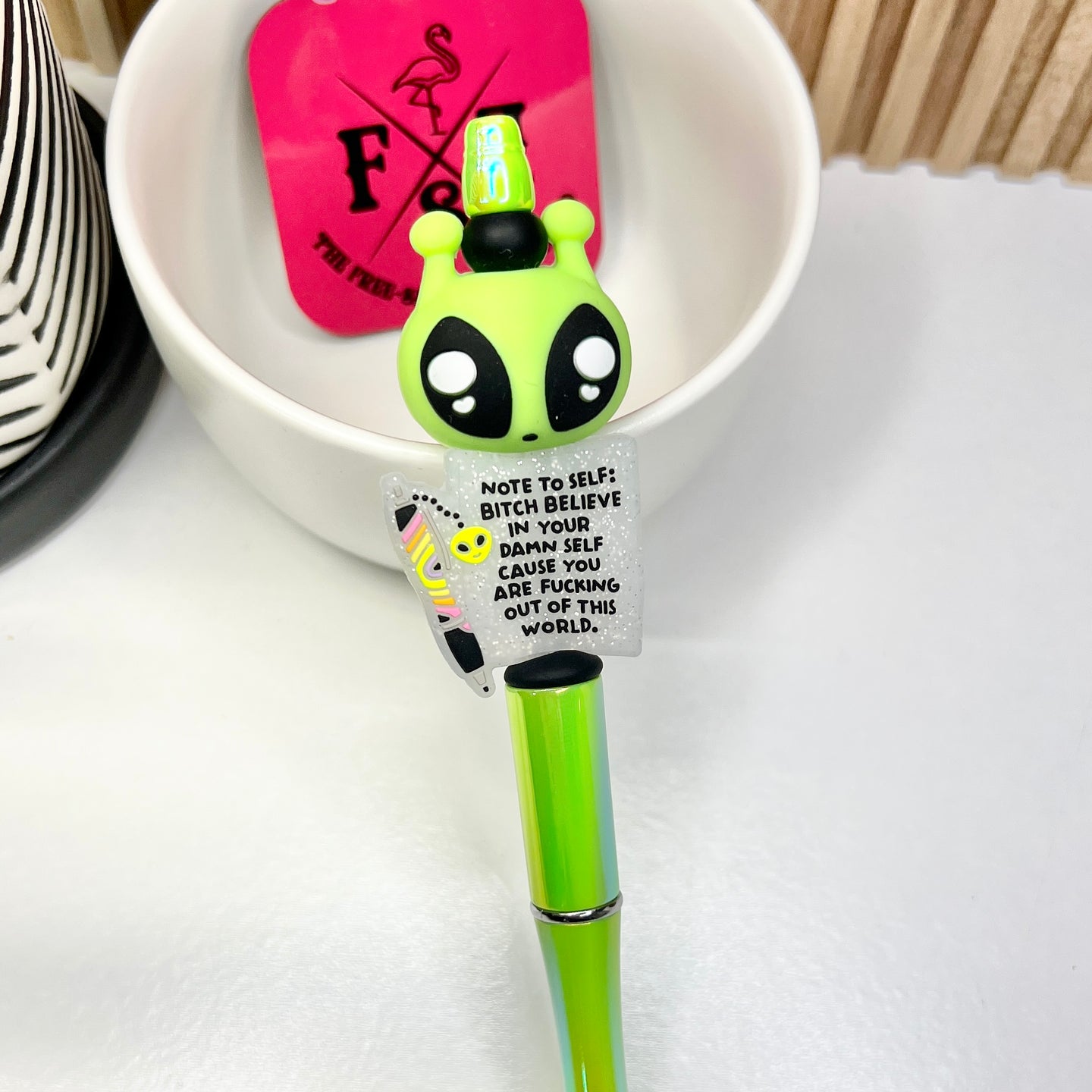 Out Of This World B***H Plastic Pen